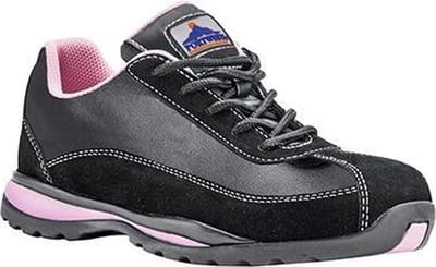 PORTWEST FW39 - Steelite Dames Veiligheids Sportschoen S1P HRO Maat:37 Roze