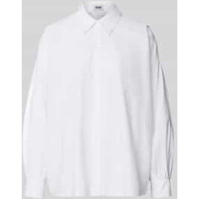 Relaxed fit overhemdblouse met knoopsluiting, model 'MOYALA'