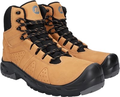 Bata Eagle Lax Halfhoog S3 SRC - Bruin - 46