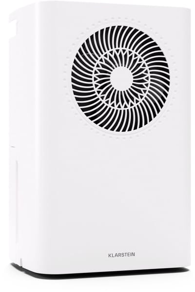 Klarstein CircleDry 16L Smart Luchtontvochtiger, Wifi-app-bediening, Stil 45 dB, 24h timer, Continue afwatering, Vochtigheidsregeling, Draagbaar voor woon- & kantoorruimtes tot 40m²
