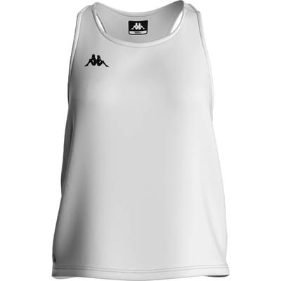 Kappa Ipef Mouwloos T-shirt Wit L Vrouw