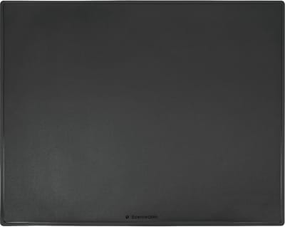 Bureau onderlegger - Bureau mat - Bureau beschermen - Afwasbaar en antislip - 52 x 65 cm - Zwart