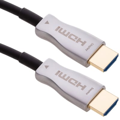 BeMatik - Videokabel HDMI 2.0 mannelijk Ultra HD 4K actief door 70m glasvezel