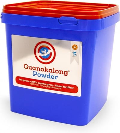 Guano kalong Poeder 3kg - Bat Guano - Vleermuizenmest