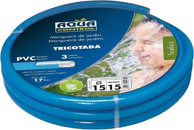 Tuinslang Set - Waterslang PVC - Tuinieren Water Geven - Torsiebestendig Voedselveilig - 15 meter 15 mm - Groen