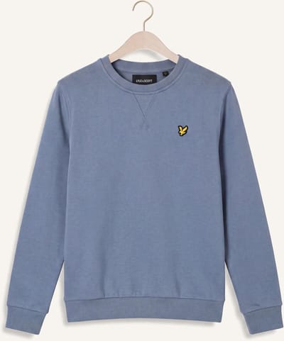 Lyle & Scott Crew Neck Sweatshirt Truien & Vesten Jongens - Sweater - Hoodie - Vest- Blauw - Maat 134/140