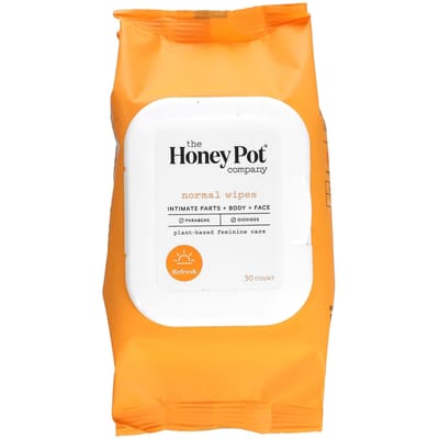 The Honey Pot Company, Gewone Doekjes, Geurloos, 30 Stuks