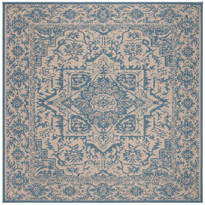 Vloerkleed Nina Vierkant in- & outdoor | Safavieh