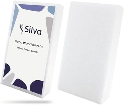 Silva - Nano Wonderspons - Melamine Spons - Schuurspons - 5 stuks