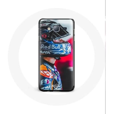 Coque - Maniacase - Samsung Galaxy J3 2016 - Miguel Oliveira Moto GP - Souple - Noir