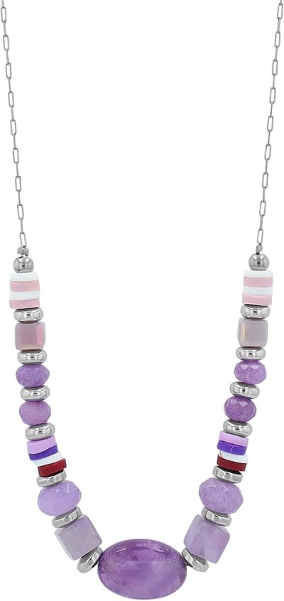 AKZENT Akzent damesketting met hanger Lowyse, waterbestendig