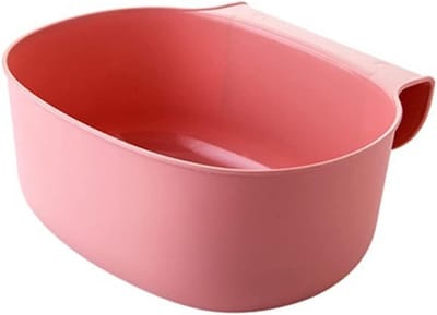 Keuken Compostbak - Afvalbak Deksel - Aanrecht Gootsteen - Geen Geurtjes Fruitvliegjes - 21x17.8x9 cm - Roze