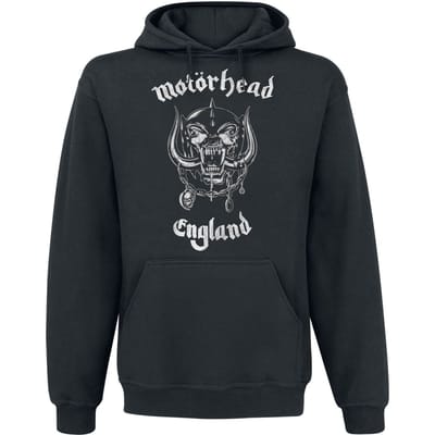 Motörhead Trui met capuchon - Everything Louder - S tot 5XL - voor Mannen - zwart