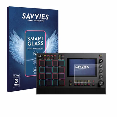 3 Stuks Savvies Screenprotector - geschikt voor Akai MPC Live III - beschermfolie glas transparant