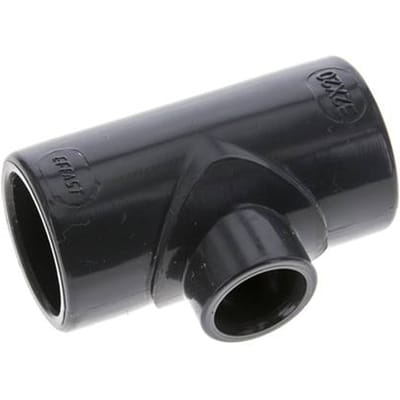 PVC Verloopstuk T-fitting Lijmmof  32 tot 20mm [2 stuks]