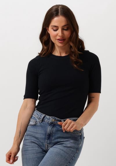 INWEAR Dagnaiw T-shirt Tops & T-shirts Dames - Shirt - Donkerblauw - Maat XL