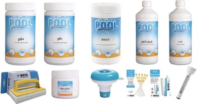WAYS - Zwembad Onderhoud - Onderhoudspakket Small Deluxe + - Van 0 tot 2500 liter