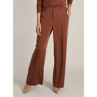YEST Diana Bottoms - Copper Brown - maat 40