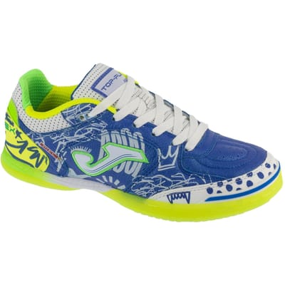 Joma Top Flex 25 TOPW IN, Heren blauwe Zaalvoetbalschoenen 43,5 blauw