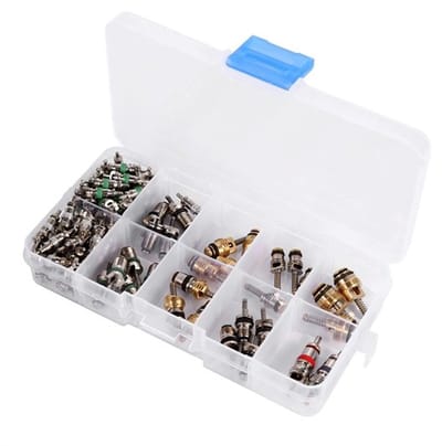 Golden crown - 102 Stuks A/C R134a/R12 Koelband Valve Tool Kit - Auto