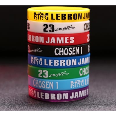 Een set van 8 stuks basketbal sportarmband fan outdoor geschenken man meerdere kleuren voetbal speler armbanden polsbandjes volwassen maat 8pcs all color yellow