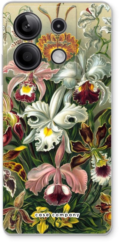 Case Company® - Hoesje geschikt voor Xiaomi Redmi Note 13 5G hoesje - Haeckel Orchidae - Soft Cover Telefoonhoesje - Bescherming aan alle Kanten en Schermrand