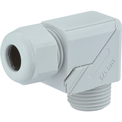 Hummel HSK-W M20x1.5 90° Kabeldoorvoer Grijs - 1313200051
