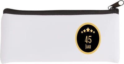 Akyol - 45 jaar Etui - Hoera 45 jaar - iemand die 45 jaar is geworden of 45 jaar lang een relatie hebben of getrouwd zijn - verjaardagscadeau - verjaardag - cadeau - kado - geschenk - gift - relatie - trouwdag - jubileum - 20 bij 9 cm