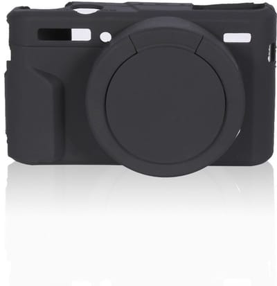 Allecto - Gx7 Cover - Beschermhoes voor camera - Zachte siliconen - Speciaal voor G7X Mark II - Duurzaam en wasbaar - Geschikt voor G7X II - Zwart