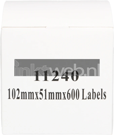 Huismerk Brother DK-11240 102 mm x 51 mm wit