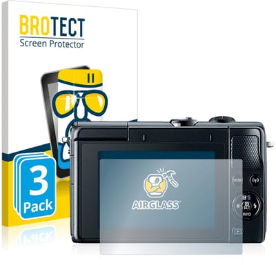 Screenprotector 3 Stuks voor Canon EOS M100 Beschermglas transparant