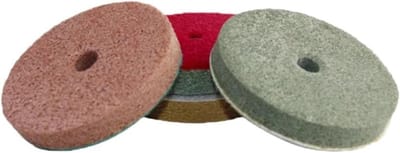 Schuim Polijstpads - Diamant Pads - Steen Bewerken - Microfiber en Diamant - 4 Inch 100mm - Mix Kleuren