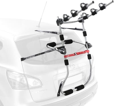 Fietsendrager - Fietsdrager Auto - Vervoer Fietsen - Voor 3 Fietsen - 45 kg - Grijs