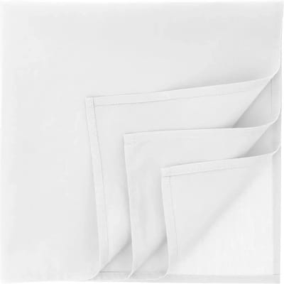 Atlantis Headwear Bandana Goal-S AT371 - White - 50 x 50 cm
