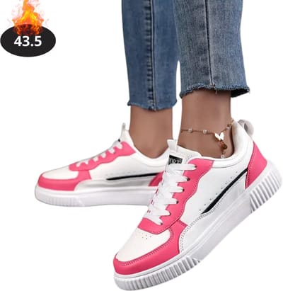 Livano Schoenen Dames - Sneakers - Comfortabel - Casual - Volwassen - Roze - Maat 43.5