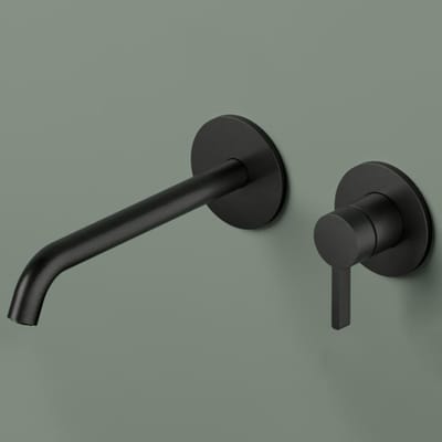 Hotbath Ace Thermostatische Badmengkraan - Geborsteld Messing PVD