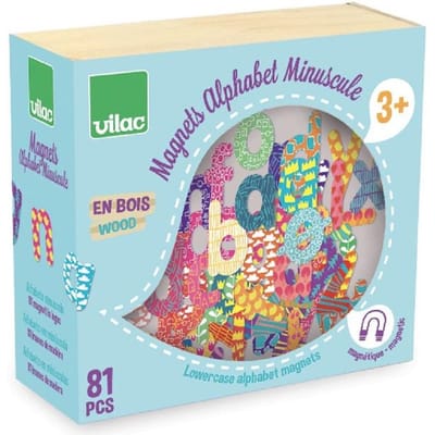 VILAC magneten kleine letters 2 jr+