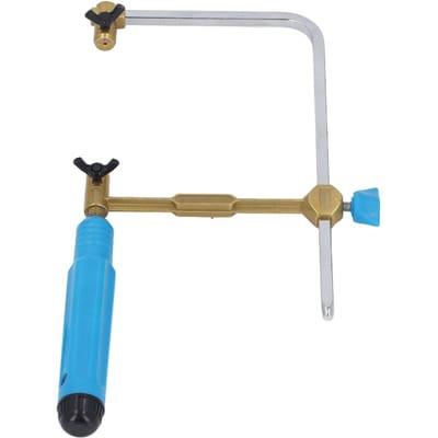 100mm Beugelzaag met 8 Zaagbladen Draagbare IJzerzaag Frame Kit voor het Zagen van Hardhout Plastic Dun Metaal blue