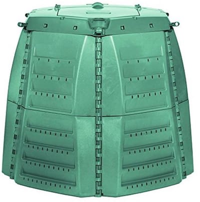 Compostvat 1000 liter voor snelle compostering met ventilatiesysteem