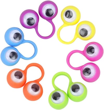 Dailygoods- Vingerpoppen 12 Stuks - Vingerspeelgoed - Dieren - Creatief Spelen - Kunststof - Aangenaam Gebruik