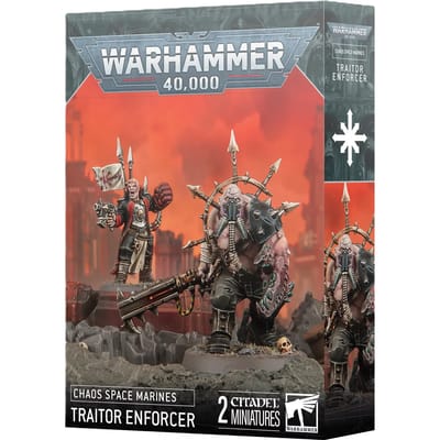 Beeldje Games Workshop Warhammer 40k - Space Marine du Chaos Accusateur Renegat