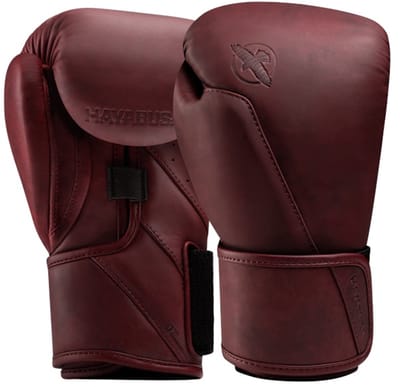 Hayabusa T360 Bokshandschoenen - Echt Leer - Cabernet 16 oz