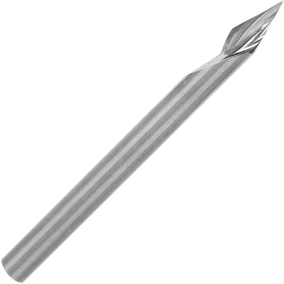 Dailygoods- Graveergereedschap Spiraal 30 Graden - Freesbits Houtbewerking - Puntgraverend Type - Snelstaal - Hoge Hardheid - Fijn Gepolijst - Freestool
