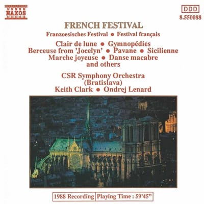 Keith Clark, Ondrej Lenárd, Slovak Radio Symphony Orchestra - French Festival (CD)