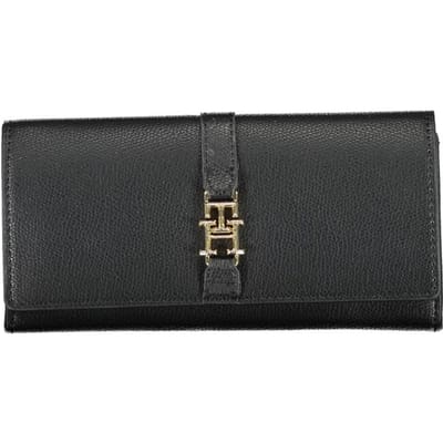 Tommy Hilfiger Zwarte Polyethyleen Portefeuille