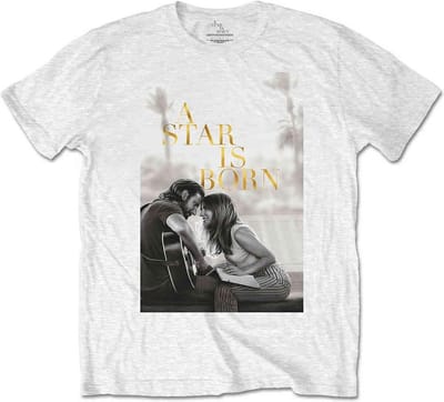 A Star Is Born - Jack & Ally Movie Poster Heren T-shirt - S - Wit