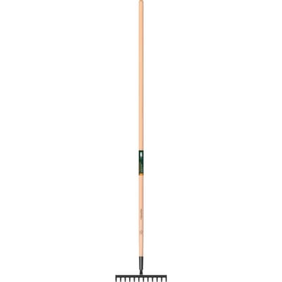 Fiskars Solid Houten Hark Met 12 Tanden