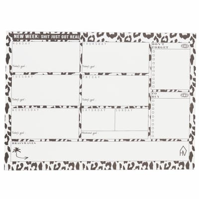 Weekplanner A4 - To Do List - Planning - Dagplanner - Week Planner - Productiviteit - Familieplanner - Papieren Planner - Planner Zonder Datum - Notitieblok - Dagplanning - Gezinsplanner - Werkplanner - Productief Werken