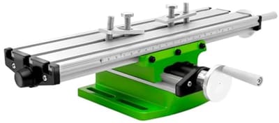 Multifunctionele werktafel voor boormachine - Stabiele freestafel en coördinatentafel - 39,5 x 24,5 x 7,8 cm