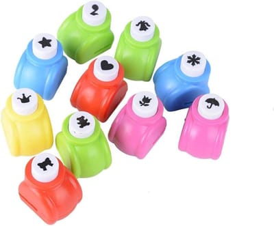 Perforator patronen set van 10 stuks - Assortiment voor scrapbooking, wenskaarten en handwerk